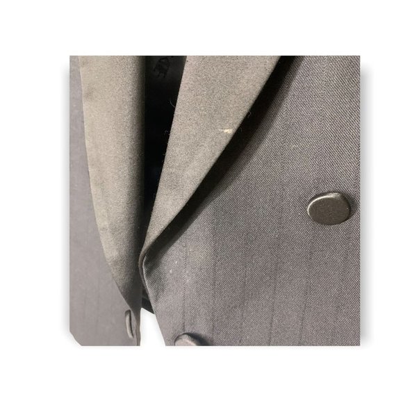 Vintage Y2K Lord West Faux Fur Trim Blazer Medium - Picture 8 of 8